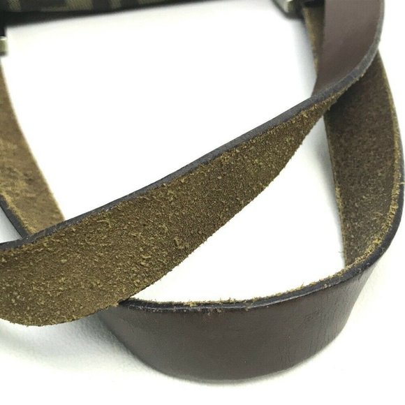 Authentic FENDI Zucca FF pattern Mini Duffle Bag Hand Bag Canvas/Leather - Picture 7 of 10